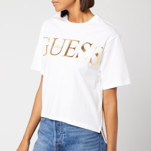 Guess Women's Boxy T-Shirt - True White