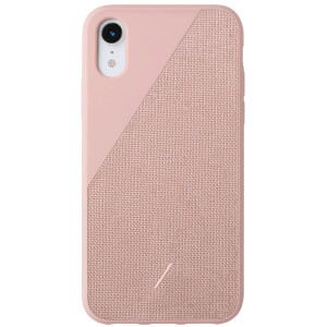 Native Union Clic Canvas iPhone XR Case - Rose