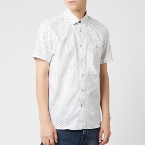 Ted Baker Men's Mathew Short Sleeve Shirt - White