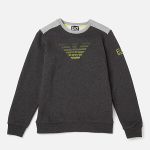 Emporio Armani EA7 Boys' Train 7 Colours Sweatshirt - Medium Grey Heather