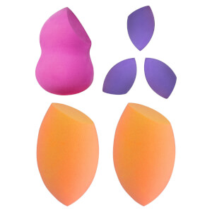 brushworks HD Ultimate Complexion Makeup Sponge Set (Set of 4)
