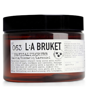 L:A BRUKET Sage, Rosemary and Lavender Sea Salt Scrub 350ml