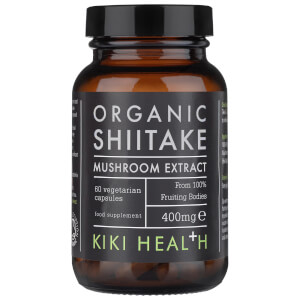 KIKI Health Organic Shiitake Extract Mushroom (60 Vegicaps)