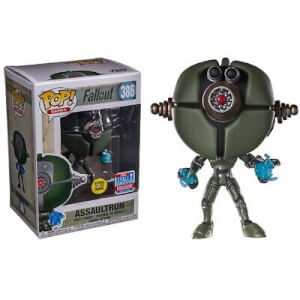 Fallout Assaultron GITD EXC Pop! Vinyl Figure