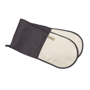 Le Creuset Textiles Double Oven Gloves - Flint