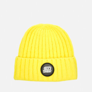 Superdry Women's Super Chunky Ribbed Beanie - Acid Yellow