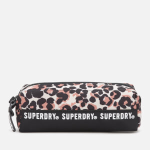 Superdry Women's Leopard Montana Pencil Case - Brown