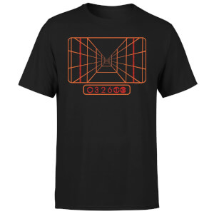 Star Wars Targeting Computer Men's T-Shirt - Black