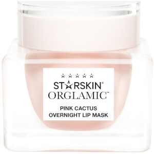 STARSKIN Orglamic Pink Cactus Foaming Lip Mask Nourish and Plump 0.51 fl. oz
