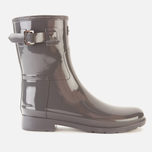 Hunter Women's Original Refined Short Gloss Boots - Stratus