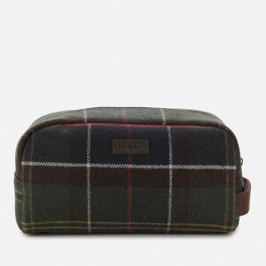 Barbour Men's Tartan Wool Wash Bag - Classic