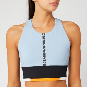 P.E Nation Women's Expedition Sports Bra - Blue
