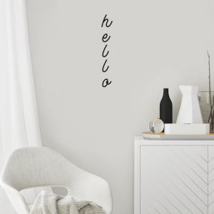 Hello Wall Art Vinyl