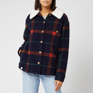 Superdry Women's Lamber Jacket - Navy Check