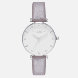 Olivia Burton Women's Queen Bee Watch - London Grey and Silver