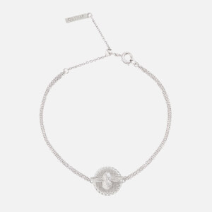 Olivia Burton Women's 3D Bee Disc Chain Bracelet - Silver