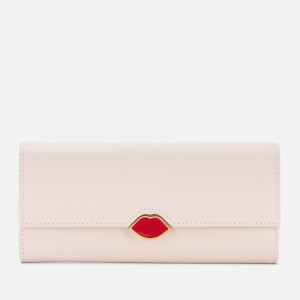 Lulu Guinness Women's Lips Cora Wallet - Blush