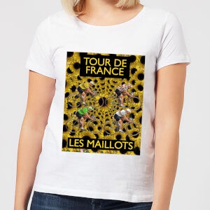 Mark Fairhurst TDF Les Maillots Women's T-Shirt - White