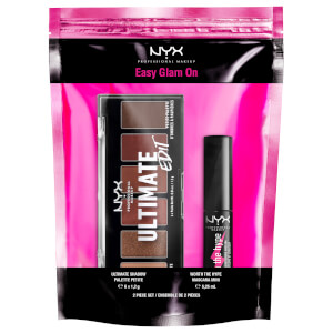 NYX Professional Makeup Easy Glam On Eyeshadow and Mascara Duo Gift Set