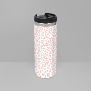 Small Cheetah Stainless Steel Travel Mug