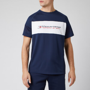 Tommy Hilfiger Sport Men's Performance Mesh Short Sleeve T-Shirt - Sport Navy