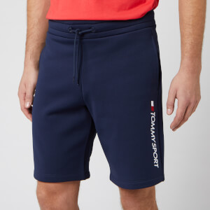 Tommy Hilfiger Sport Men's Fleece Logo Shorts - Sport Navy