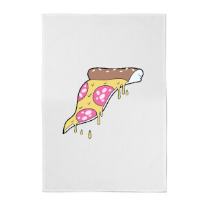 Dripping Pizza Cotton Tea Towel