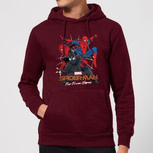 Spider-Man Far From Home Multi Costume Hoodie - Burgundy