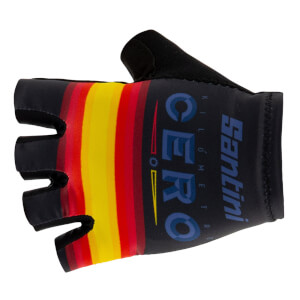 Santini La Vuelta 19 Kilometro Cero Gloves