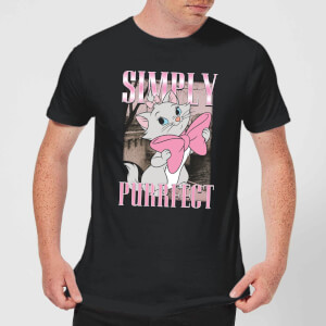 Disney Aristocats Simply Purrfect Men's T-Shirt - Black