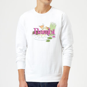 Disney Bambi Kiss Sweatshirt - White