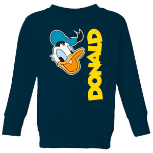 Disney Donald Duck Face Kids' Sweatshirt - Navy