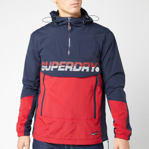Superdry Men's Core Overhead Cagoule - Navy/Red
