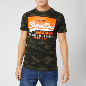 Superdry Men's Premium Goods Camo T-Shirt - Green Camo