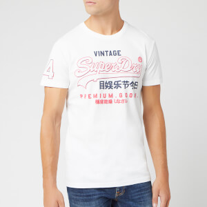 Superdry Men's Premium Goods Outline Mid T-Shirt - Optic