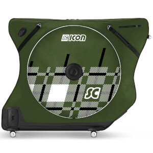 Scicon AeroComfort Road 3.0 TSA Bike Bag - Limited Edition - Plaid - Racing Green