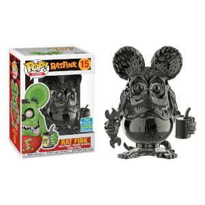 Rat Fink - Rat Fink Grigio Cromato EXC (San Diego Comic Con 2019)