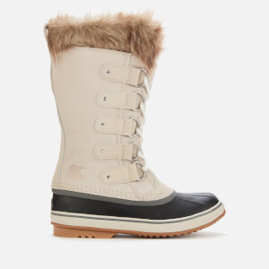 Sorel Women's Joan Of Arctic Waterproof Suede Knee High Winter Boots - Dark Stone/Sea Salt