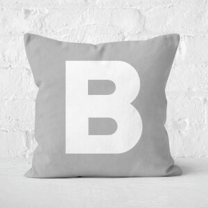 Letter B Square Cushion