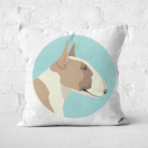 English Terrier Square Cushion