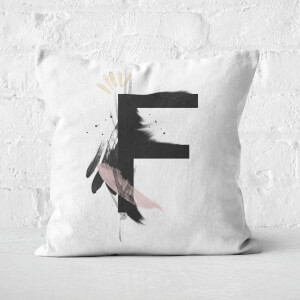Wabi-Sabi F Square Cushion