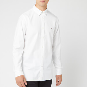 Tommy Hilfiger Men's Slim 4 Way Stretch Shirt - Bright White
