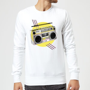 BoomBox Sweatshirt - White