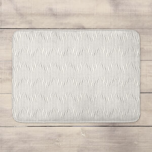 Line Pattern Bath Mat