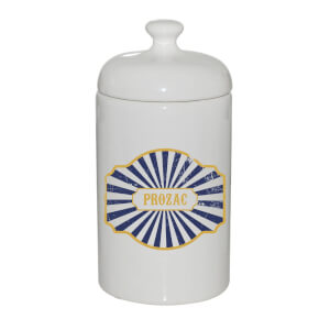 Prozac Ceramic Jar