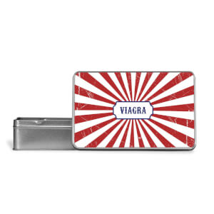 Viagra Metal Storage Tin