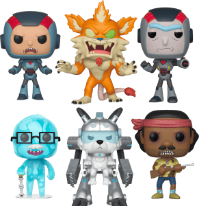 NYTF Rick and Morty Pop! Collection