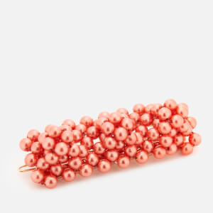 Shrimps Women's Antonia Beaded Barette - Vermillion Orange