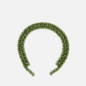 Shrimps Women's Antonia Beaded Headband - Khaki