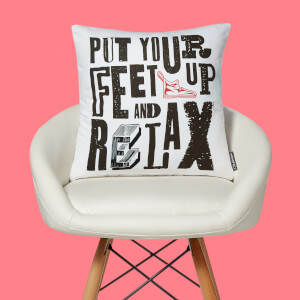 Monopoly Feet Up And Relax Square Cushion